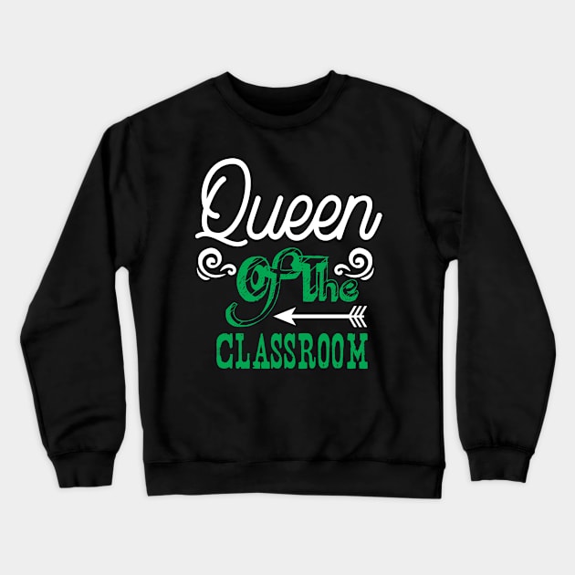 Queen of the Classroom Crewneck Sweatshirt by Rebelion